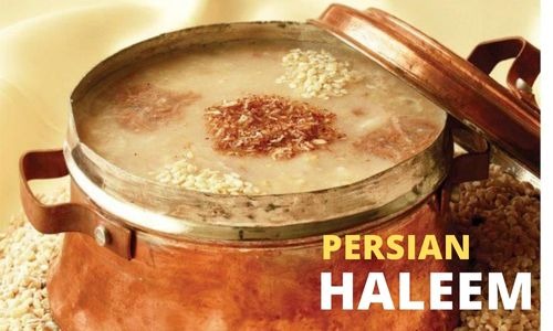 Haleem: Persian Wheat and Lamb Porridge