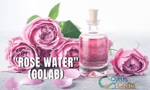 "Rose Water"| one of the most famous Persian syrups (Golab)